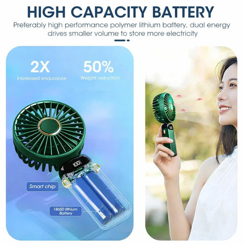 Rechargeable Hand Fan - Droppy Kart