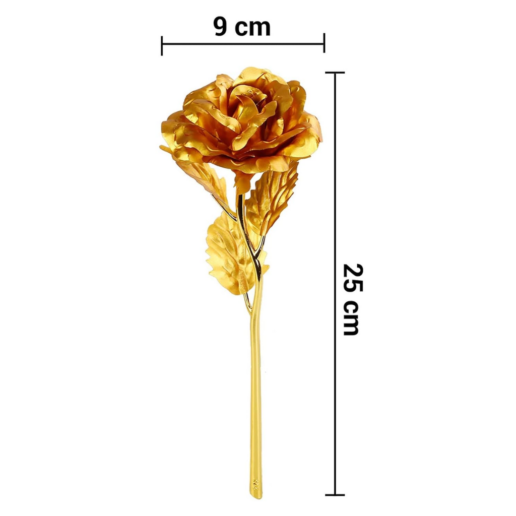24K Golden Rose - Premium Gift for Her