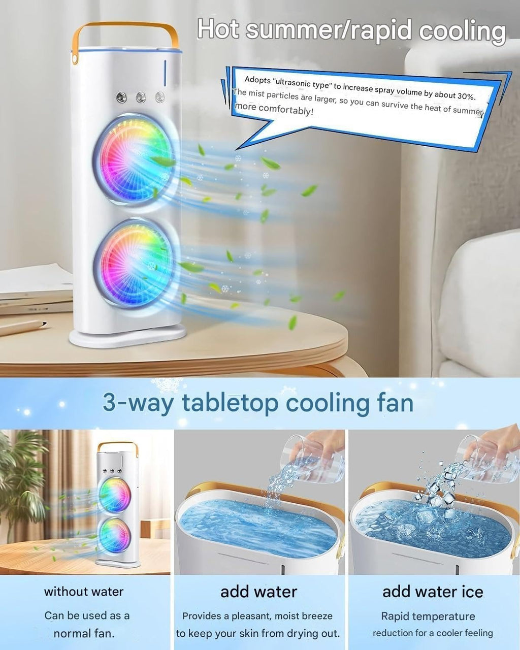 summer tower fan - Droppy Kart