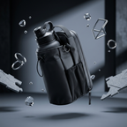 Magnetic Gym Bag with Bottle Holder
