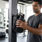 Magnetic Gym Bag with Bottle Holder