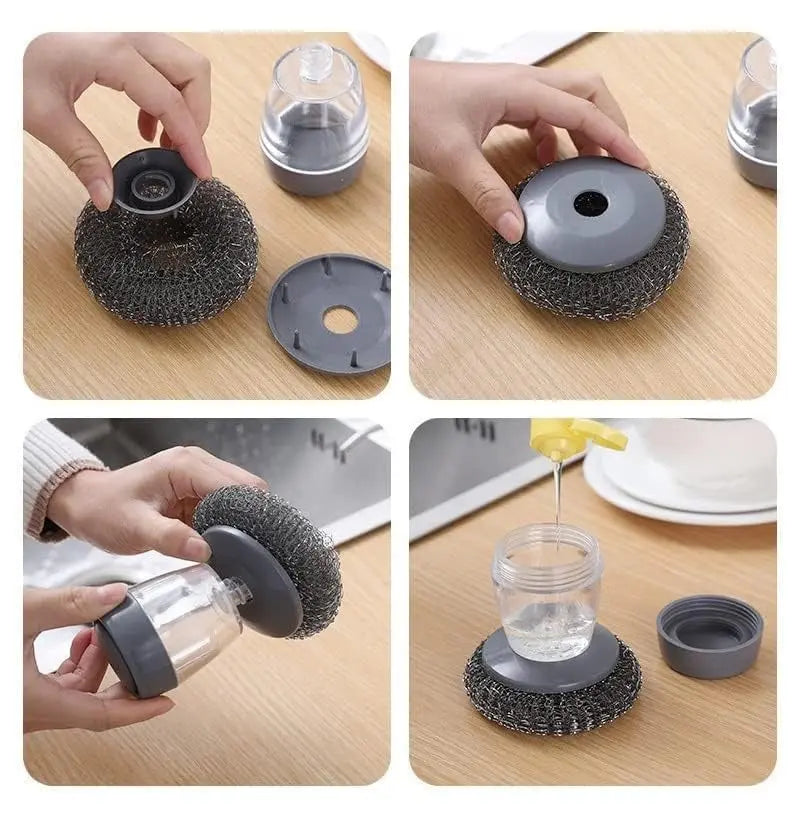 2 in 1 dish scrubber - Droppy Kart