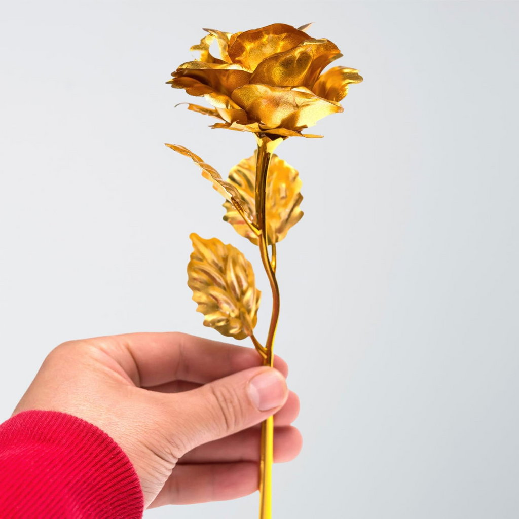24K Golden Rose - Premium Gift for Her